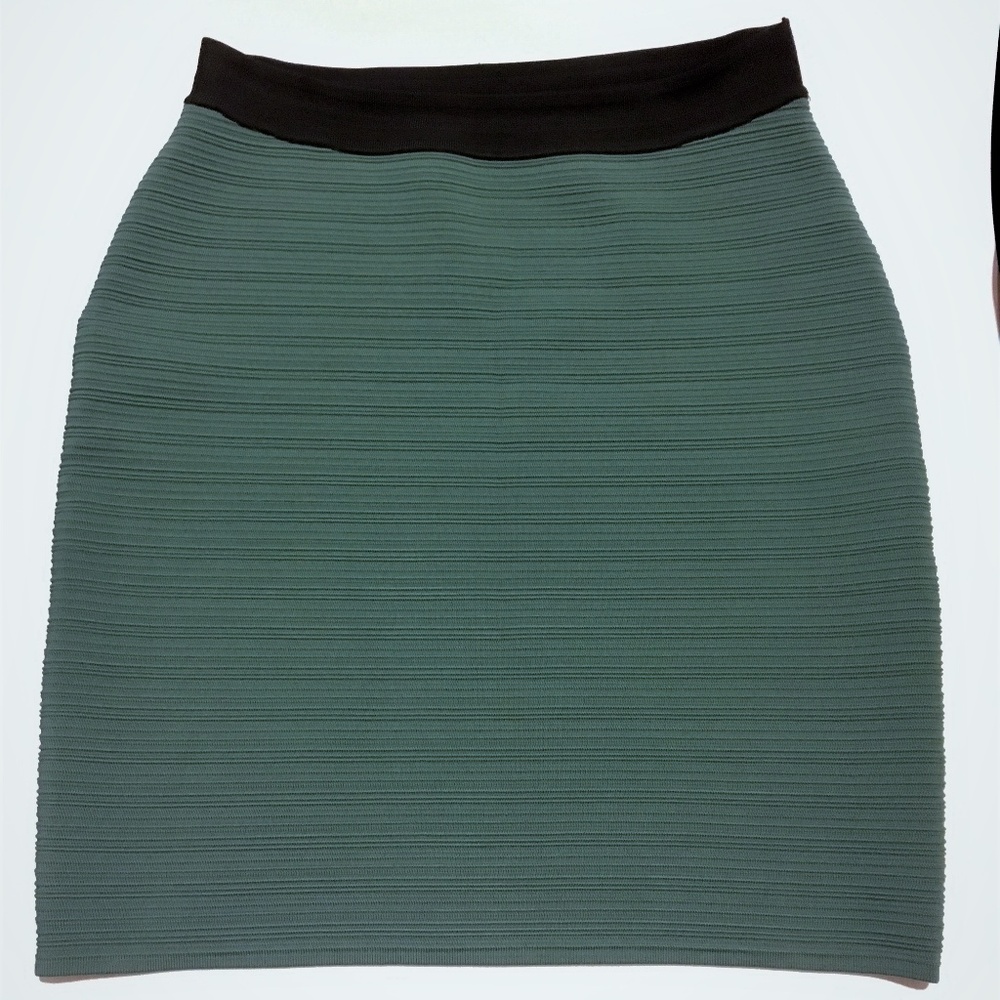 Cut25 Yigal Azrouël Green Bodycon Skirt L
